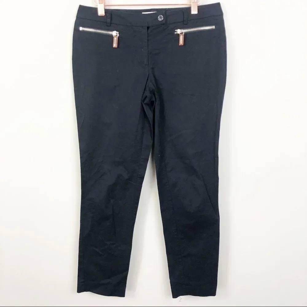 MICHAEL KORS | Navy Blue Pants Zippers Size 8